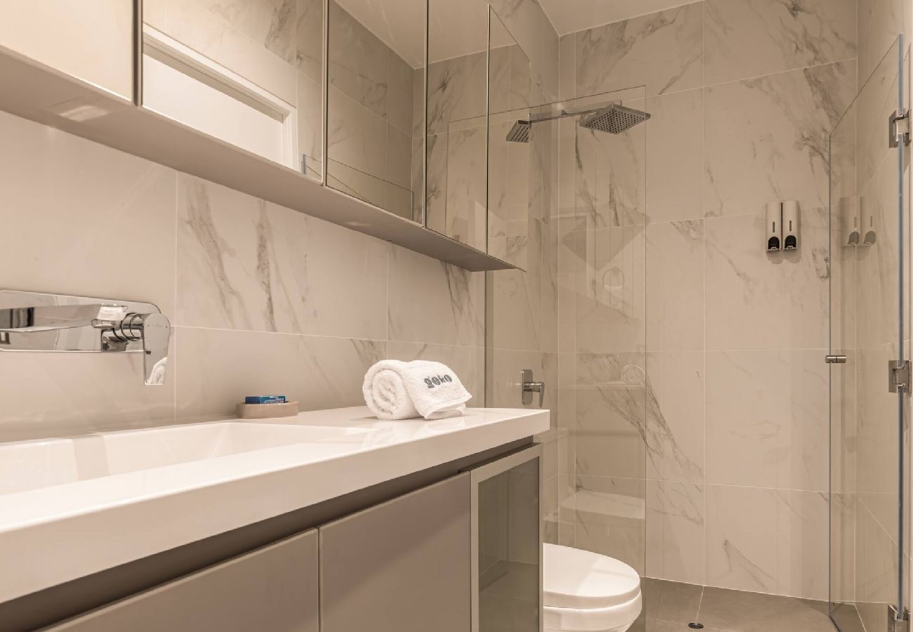 Baño del apartamento Ocean Loft Geko en Barranco