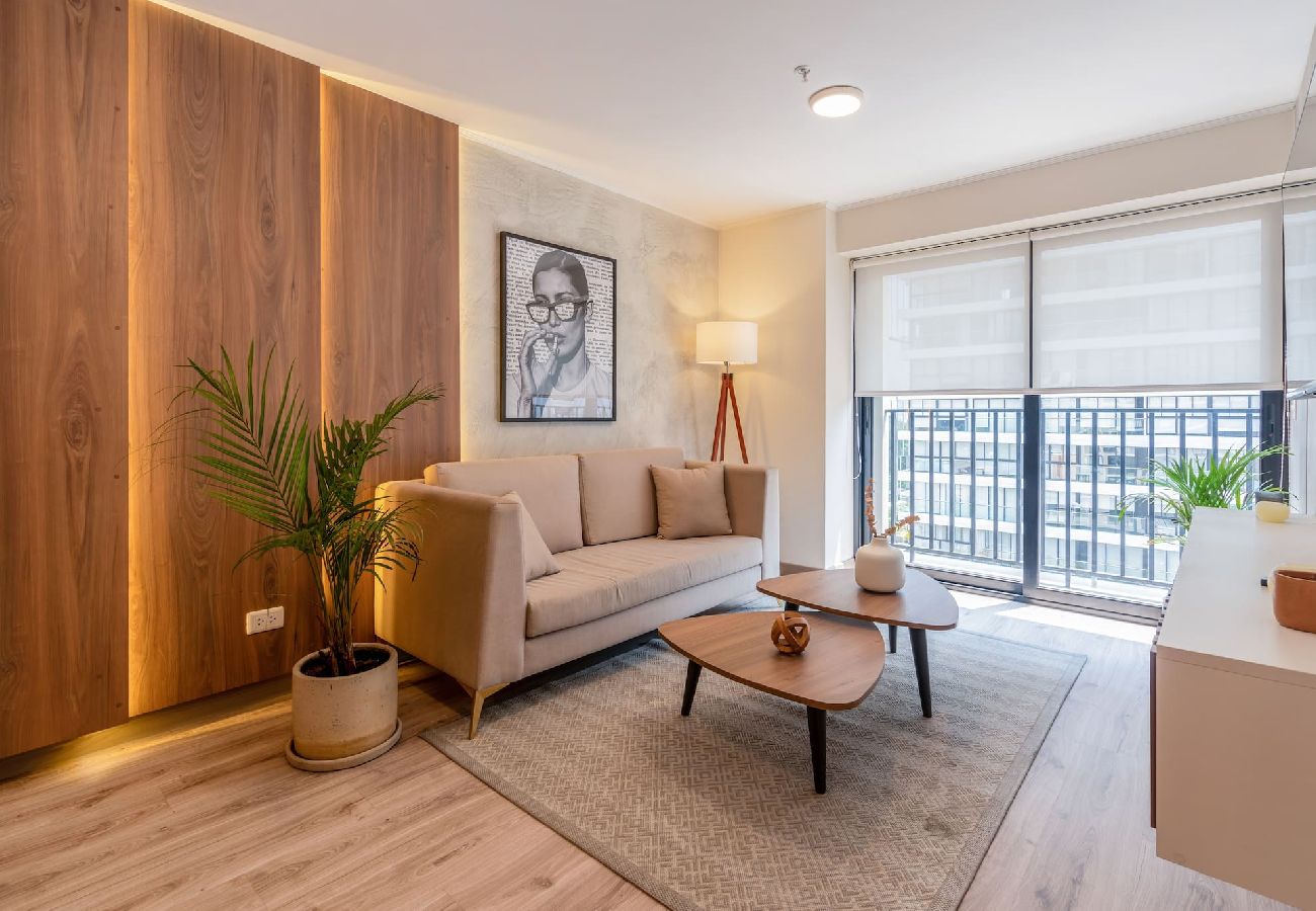 Sala del apartamento Maddison Geko en San Isidro