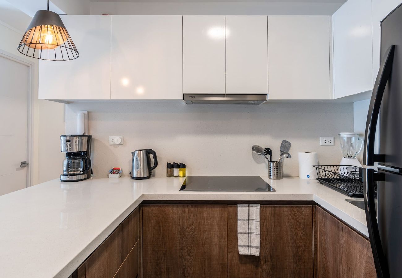 Cocina del apartamento Maddison Geko en San Isidro