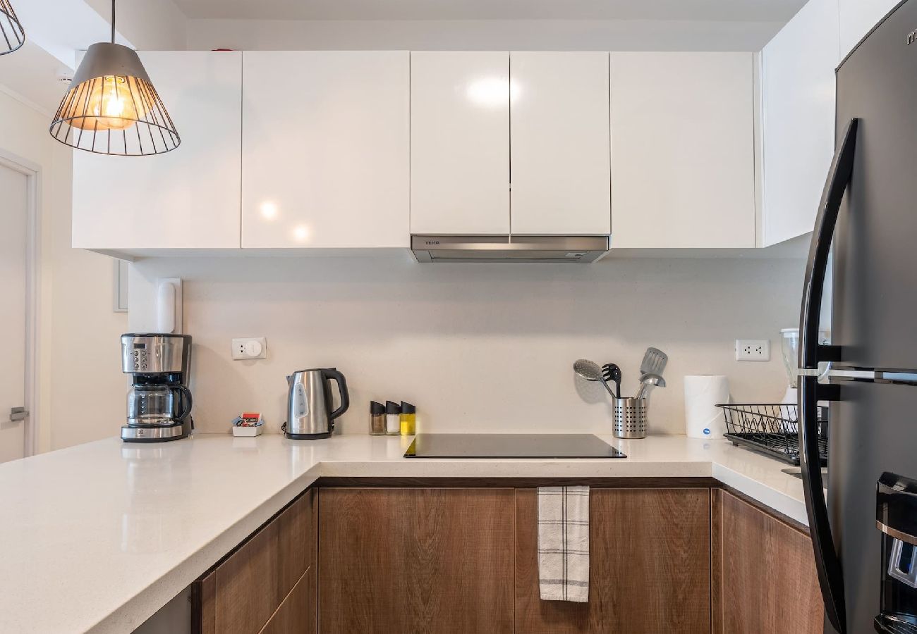 Cocina del apartamento Maddison Geko en San Isidro