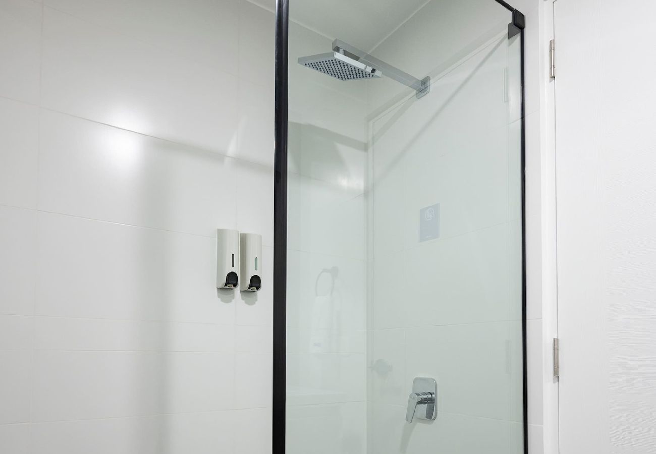 Baño del apartamento Zaar Geko en San Isidro