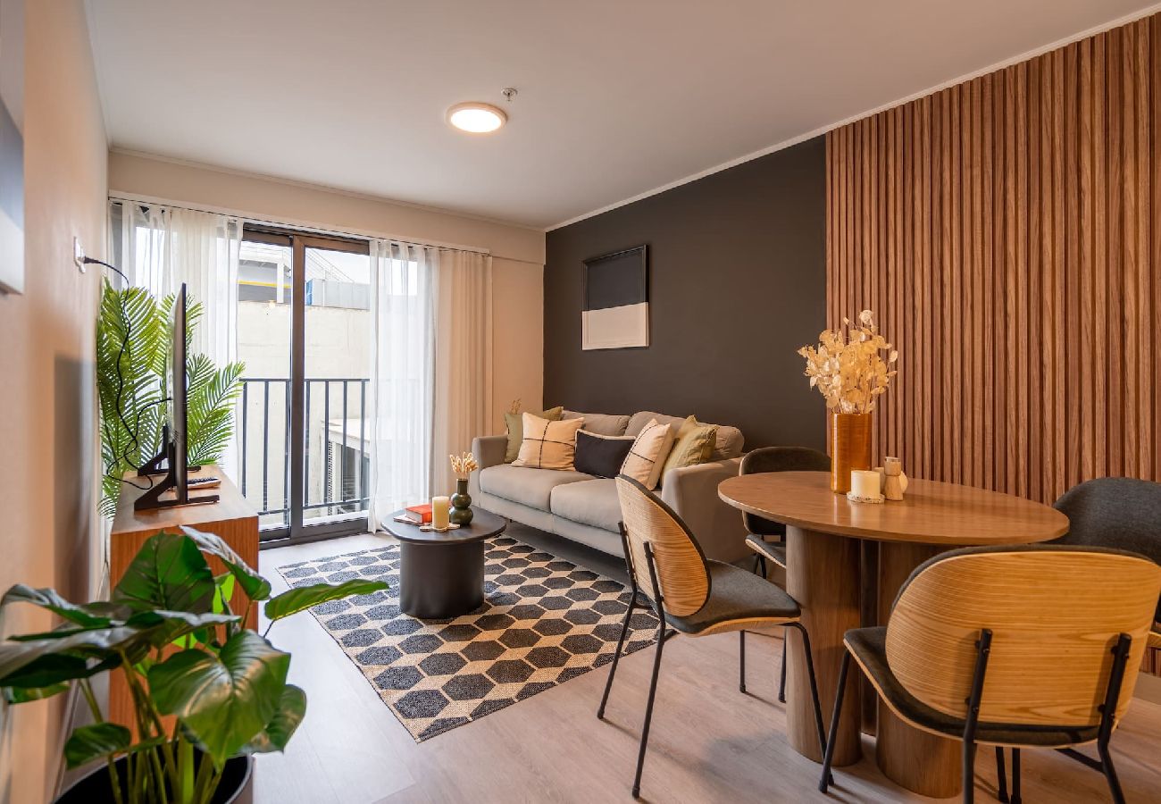 Sala del apartamento Waffle Geko en San Isidro