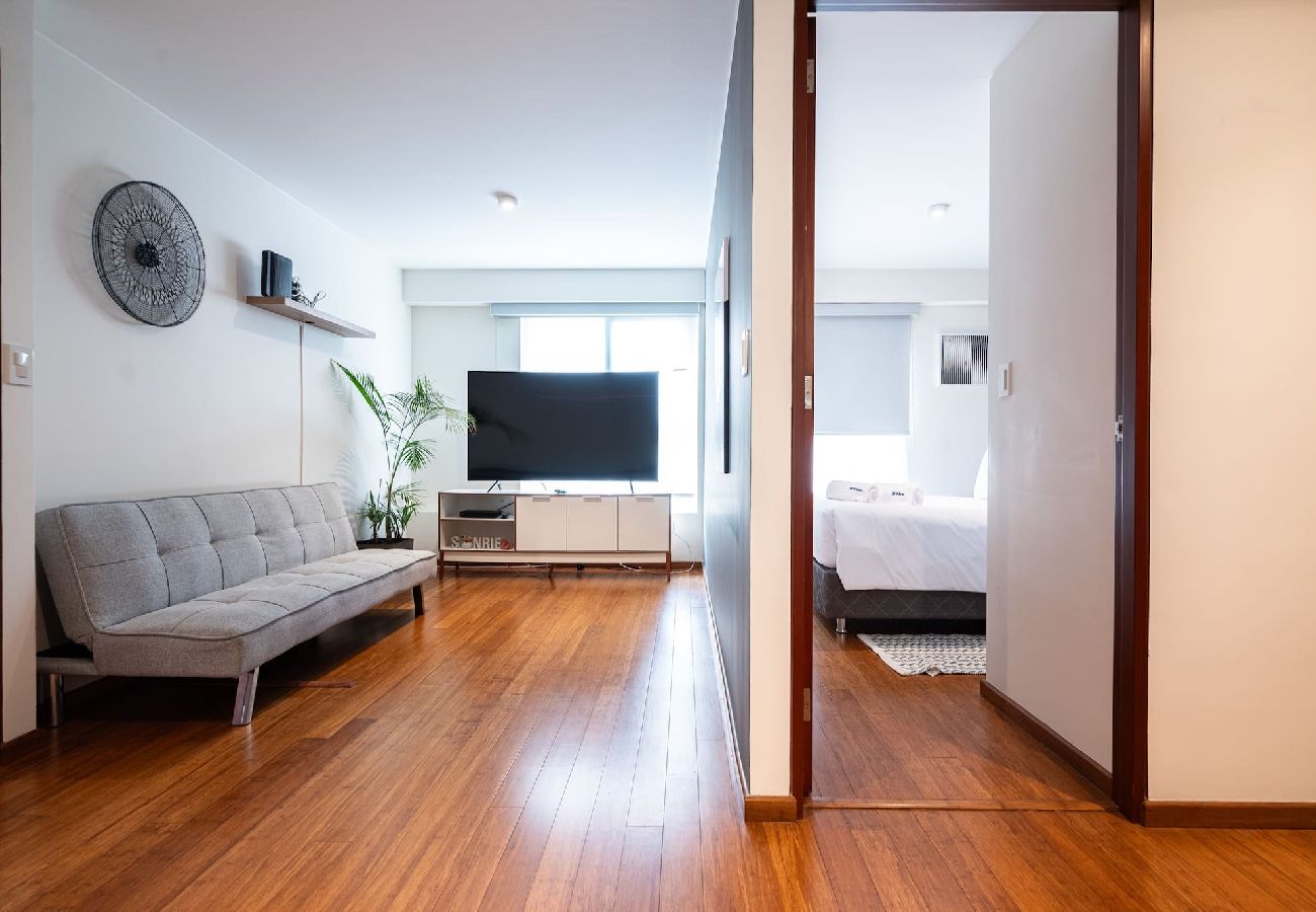 Habitación principal del apartamento Taurus Geko en Miraflores