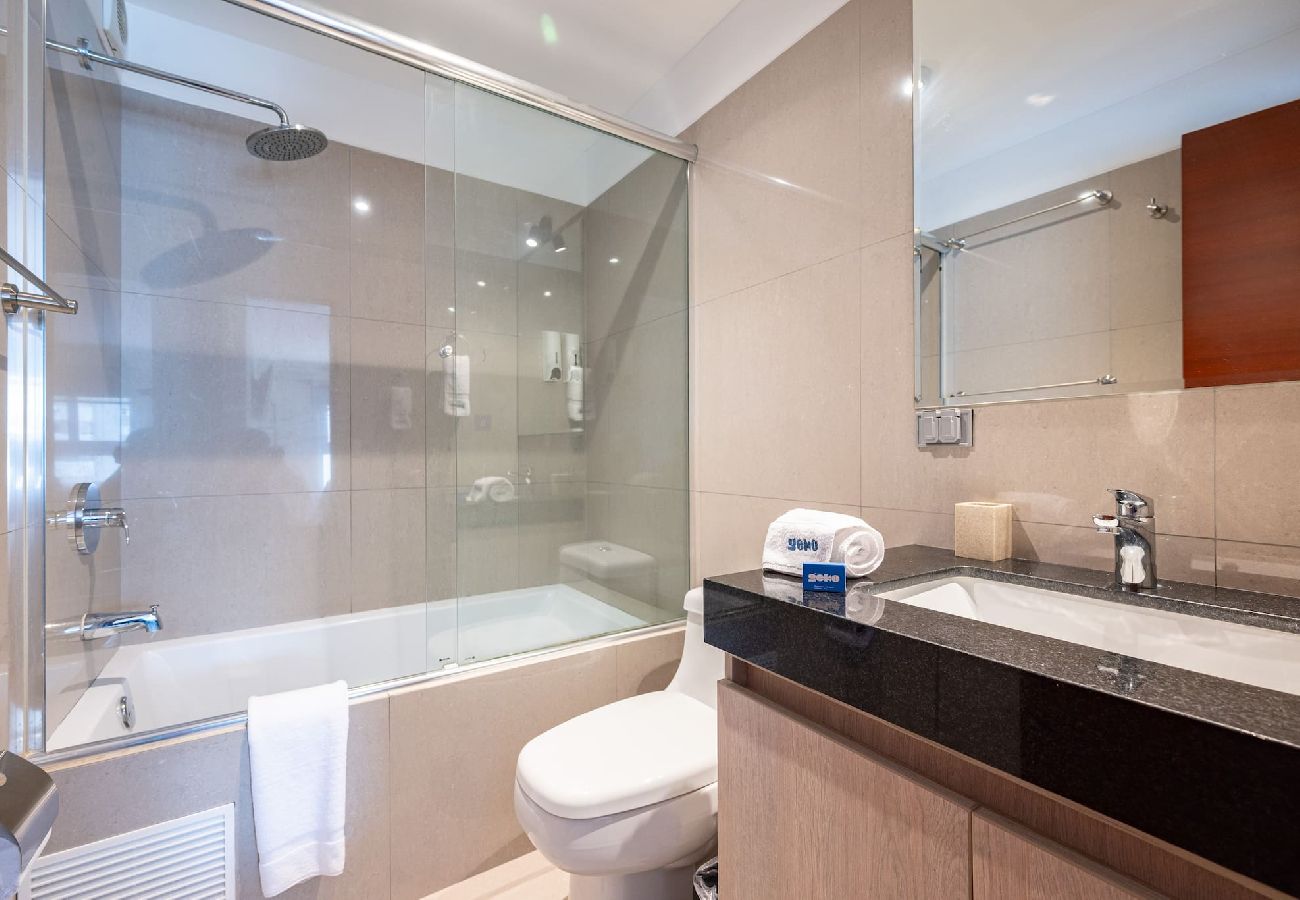 Baño del apartamento Taurus Geko en Miraflores