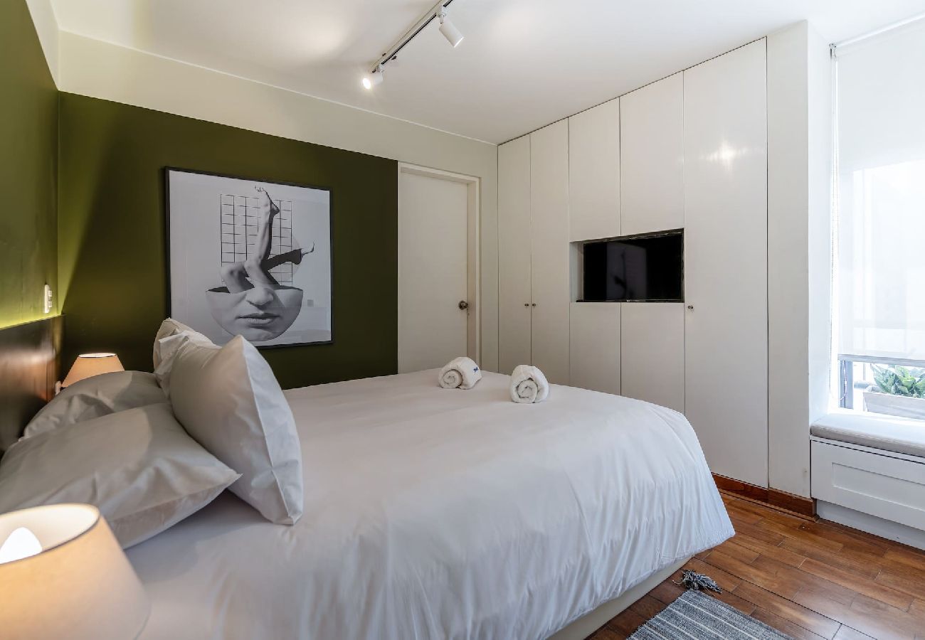 Habitación principal del apartamento Golfish Geko en San Isidro