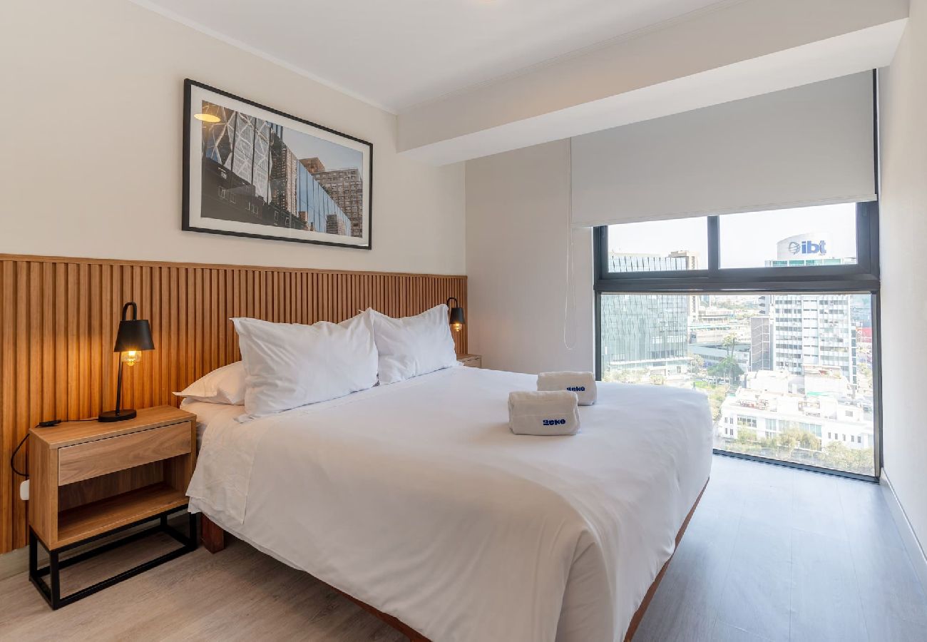 Habitación principal del apartamento Tokio Geko en San Isidro