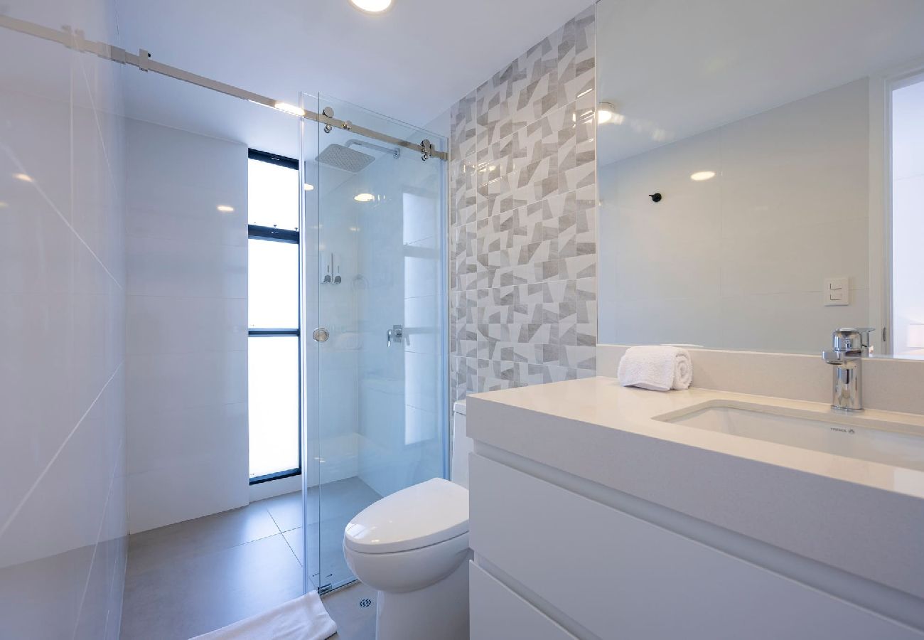 Baño del apartamento Carnaval Geko en Miraflores