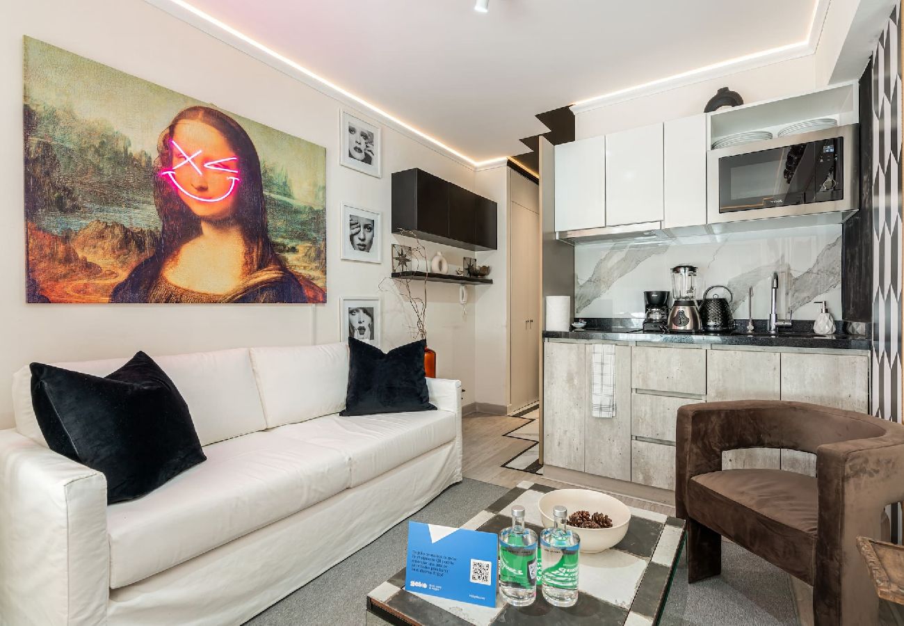 Sala del apartamento Gioconda Geko en Barranco