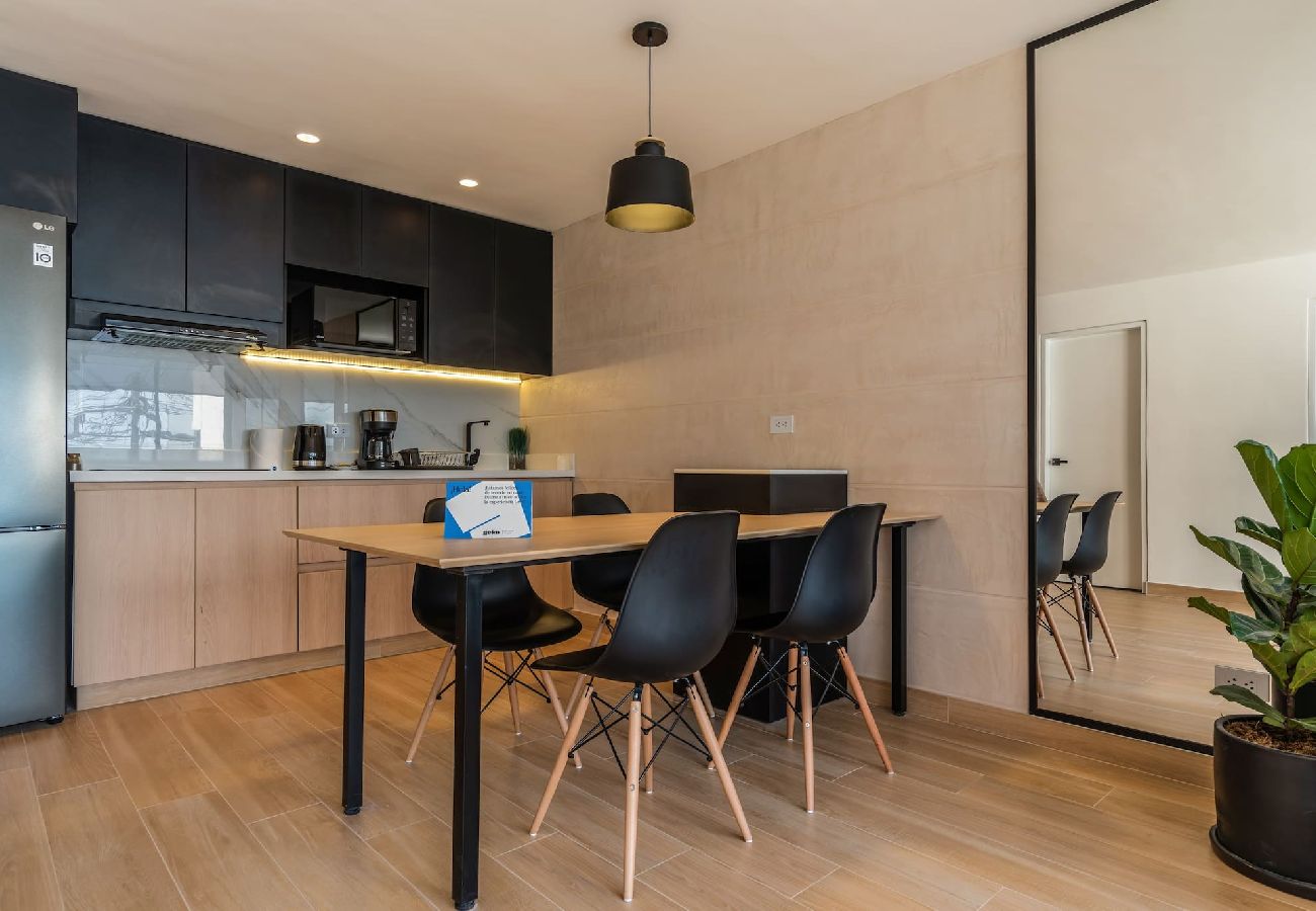 Cocina del apartamento Vince City Geko en Miraflores