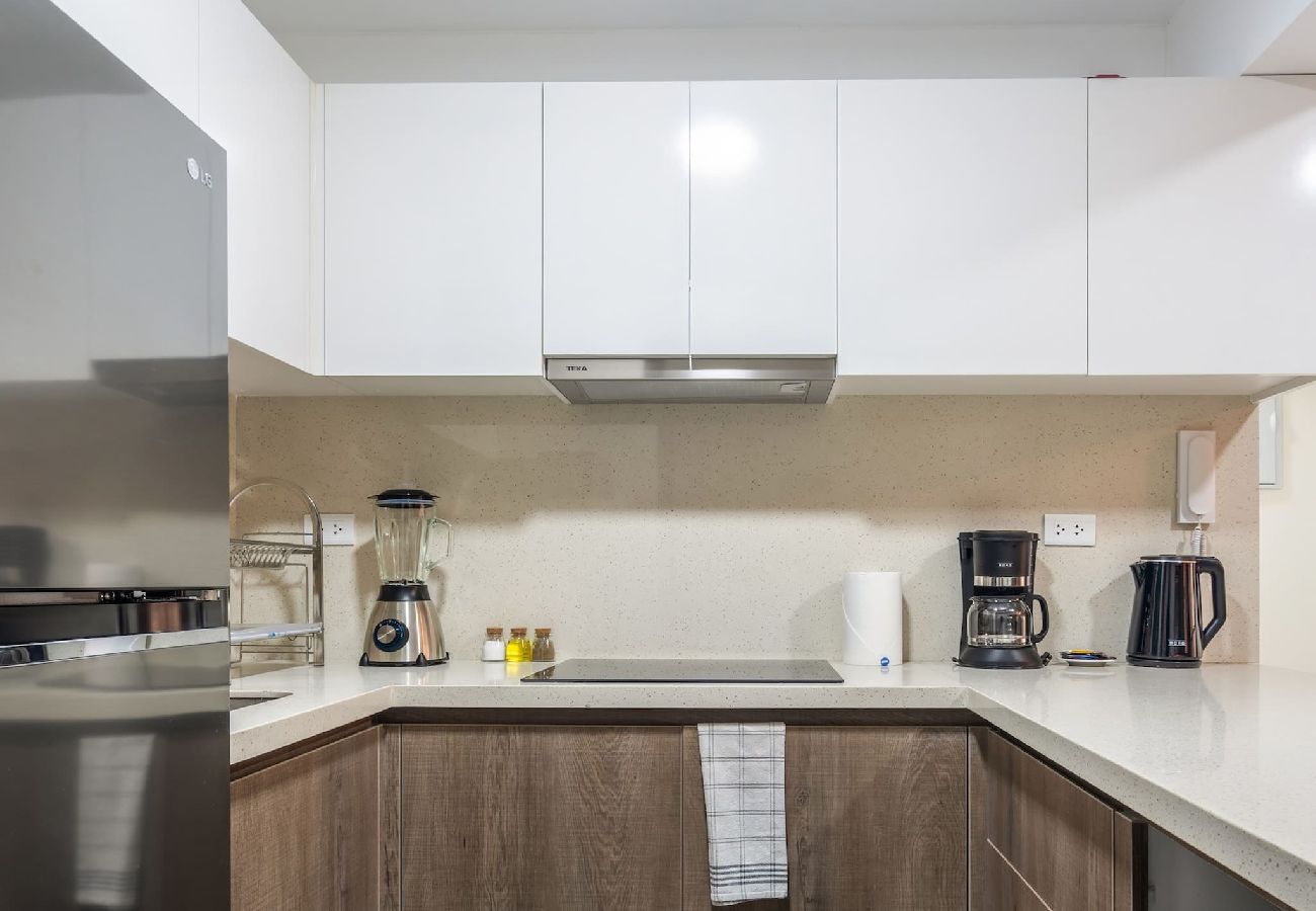 Cocina del apartamento Crocco Geko en San Isidro