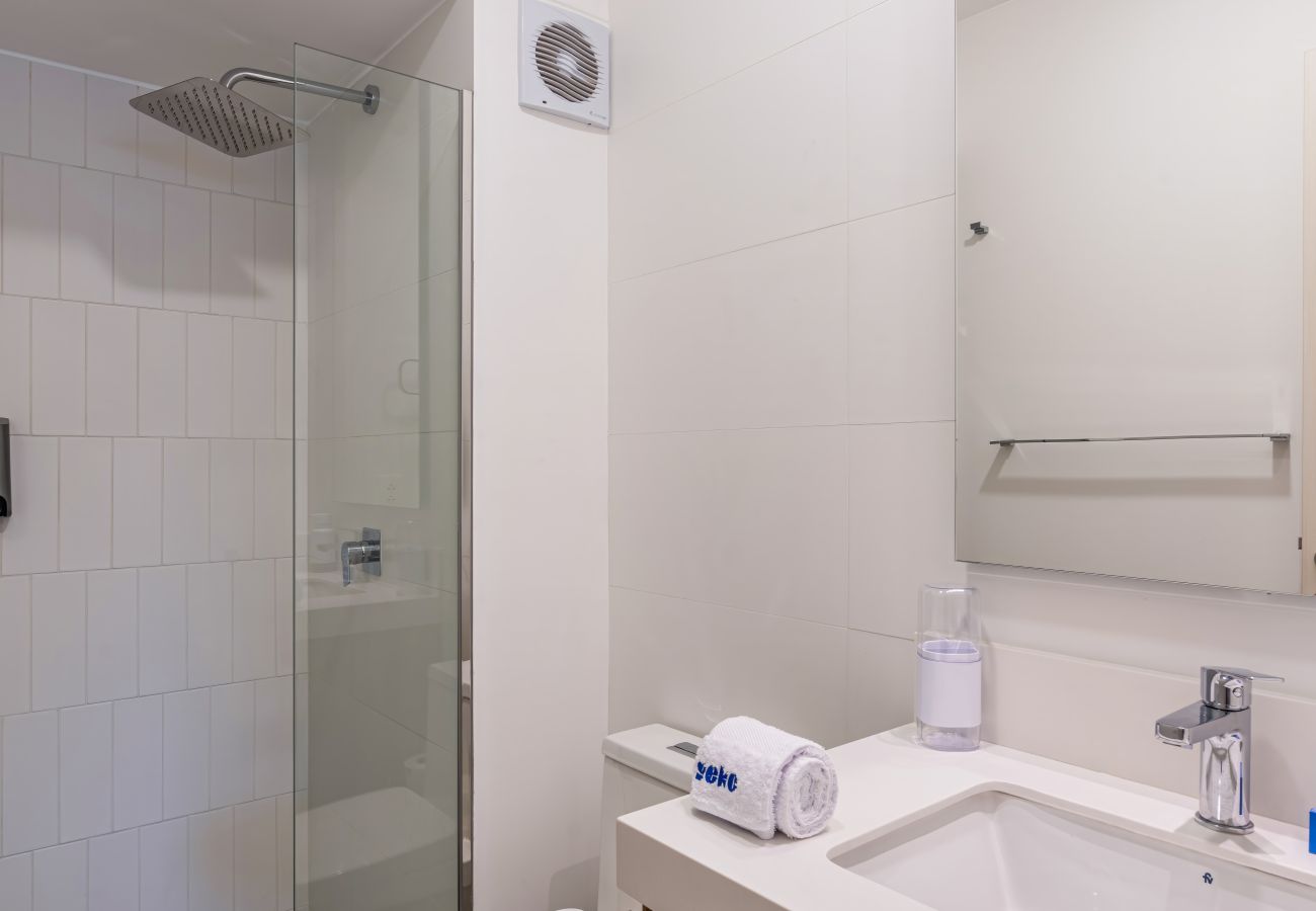 Baño del apartamento Zaboo Geko en Miraflores