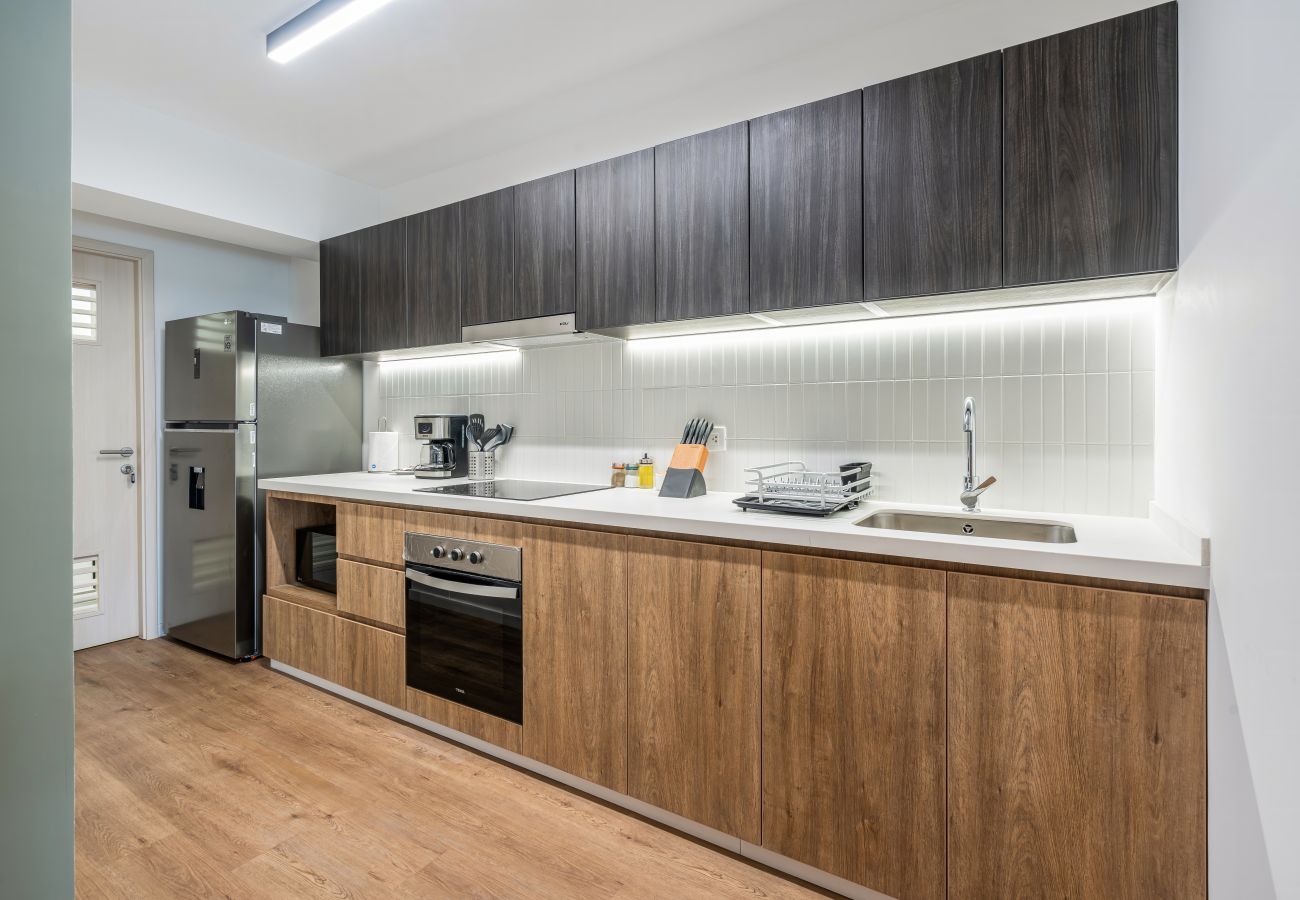 Cocina del apartamento Zaboo Geko en Miraflores