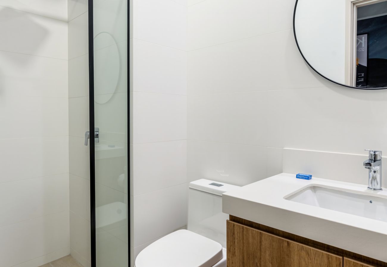 Baño del apartamento Solaris Geko en Miraflores