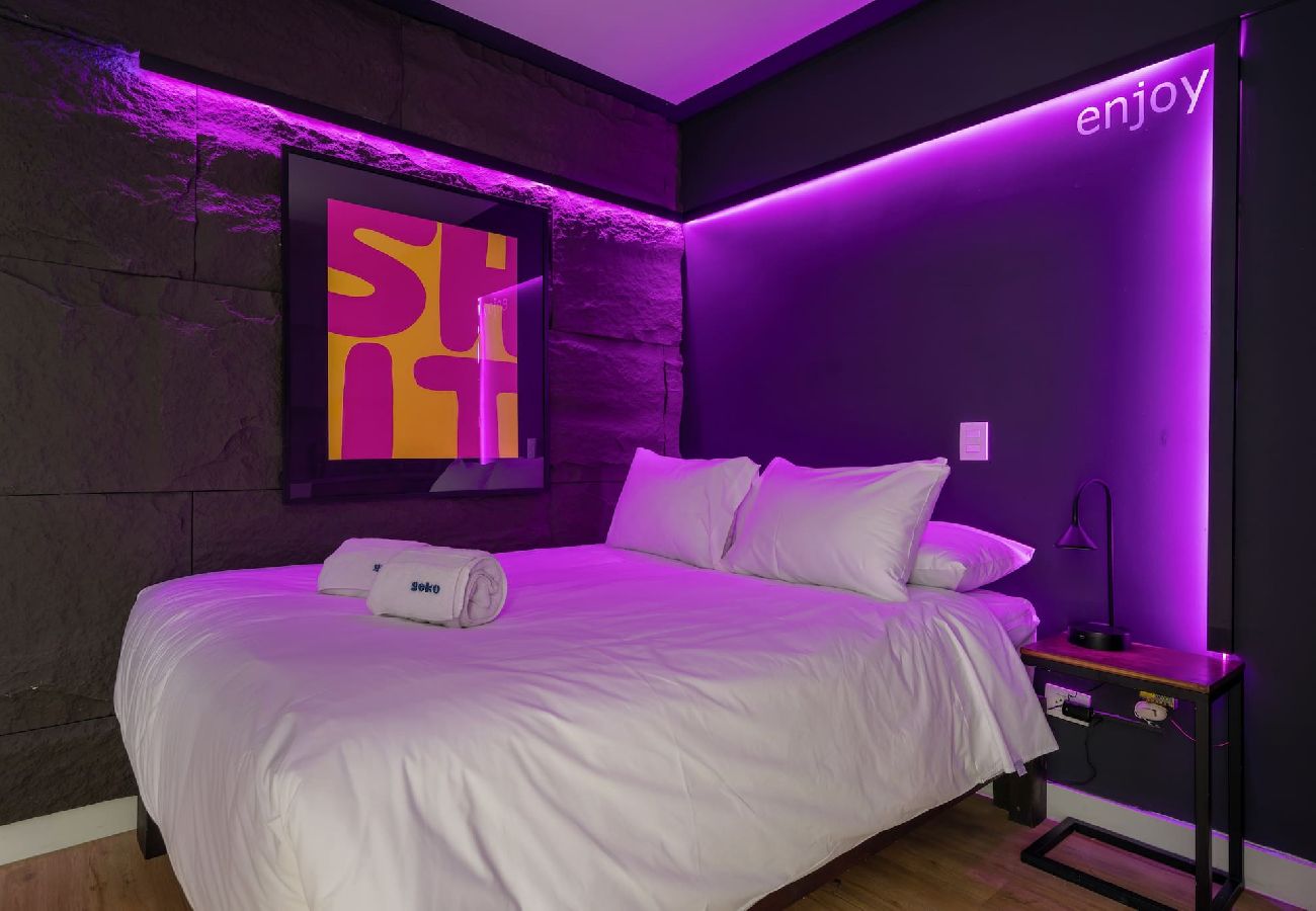 Ferienwohnung in Lima - geko _Purple Haze Loft_ 